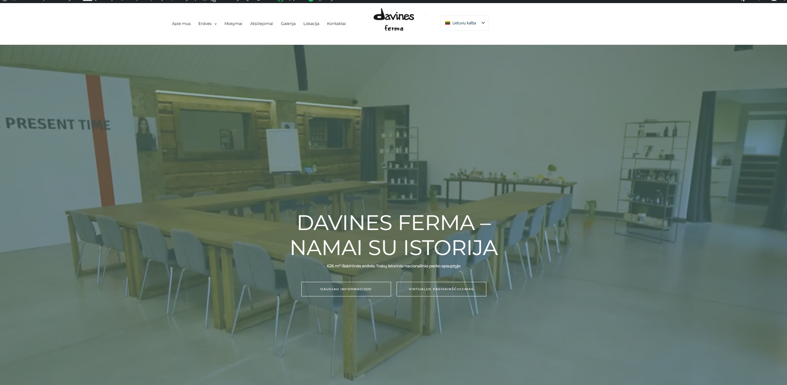 DavinesFerma.lt projektas