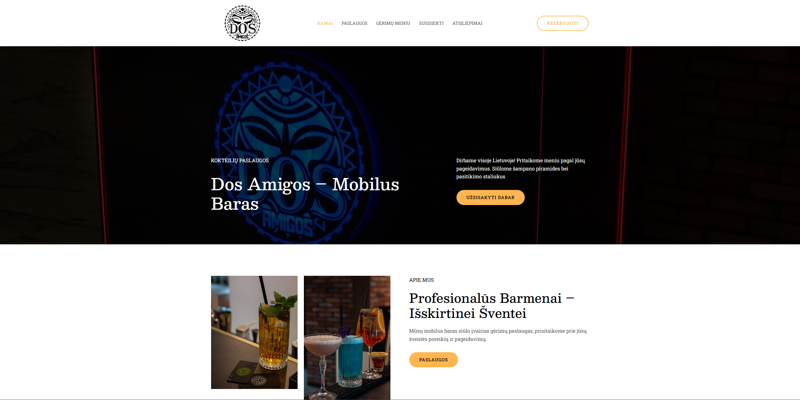 DosAmigos.lt projektas